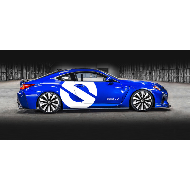 Sparco Wieldoppen Lazio - 13-inch - Zwart/Zilver - Set van 4 stuks