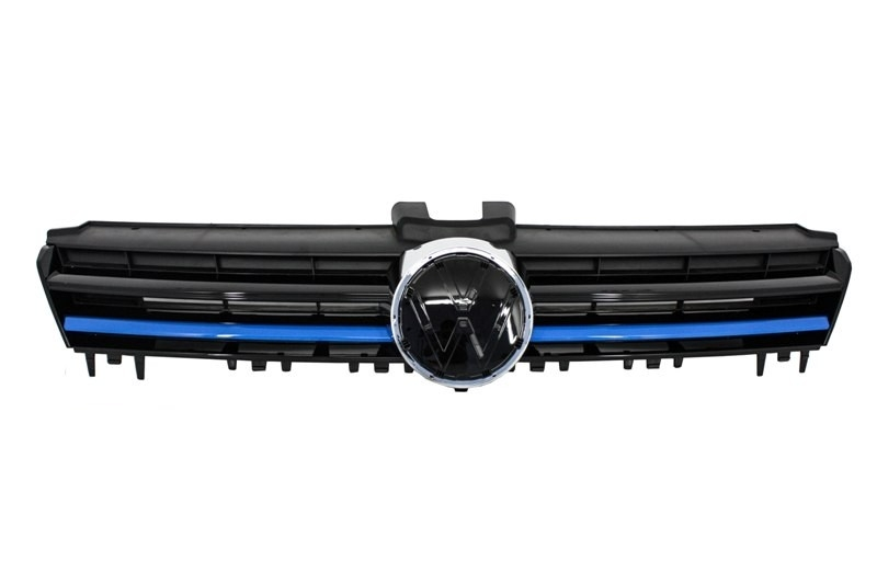 Grill passend voor Volkswagen Golf 7 VII (2012->>) R400 Design Blue