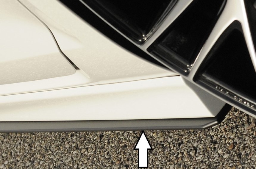 Zijskirts passend voor VW Golf 7 R-line Rieger