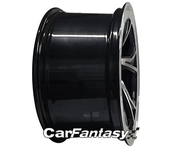 RADI8 C5 8.5/10.0x19 5x120 35 Gloss black machine face 72,56 Bre