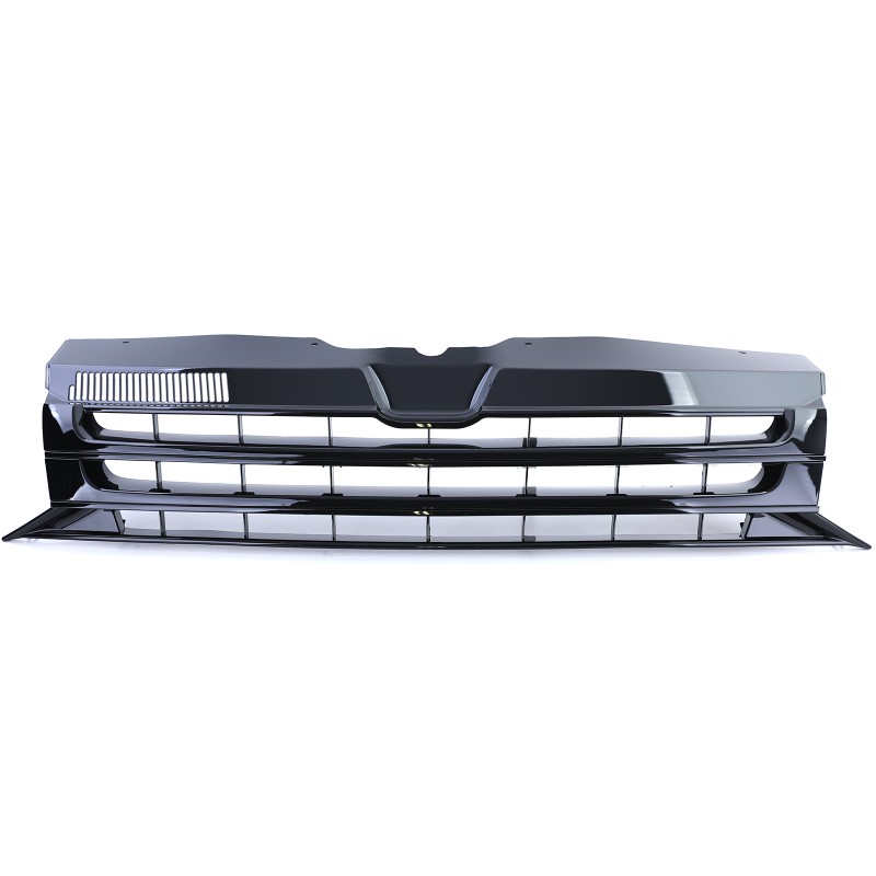 Grill passend voor VW T5 Transporter 09-15 zwart glanzend