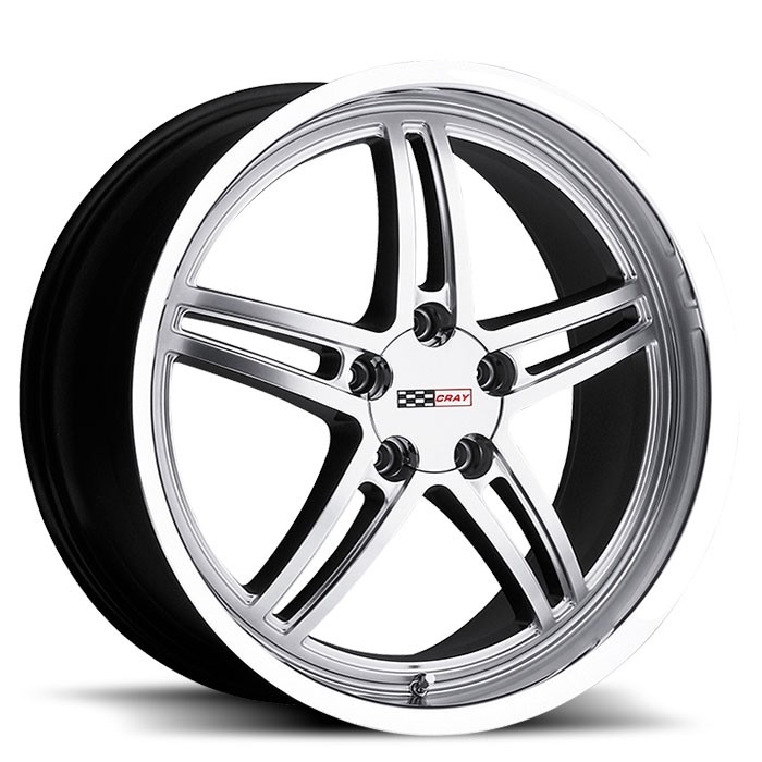 Velgen Cray Scorpion 19x9 5x120,65 ET50 Zilver + Machined Rand