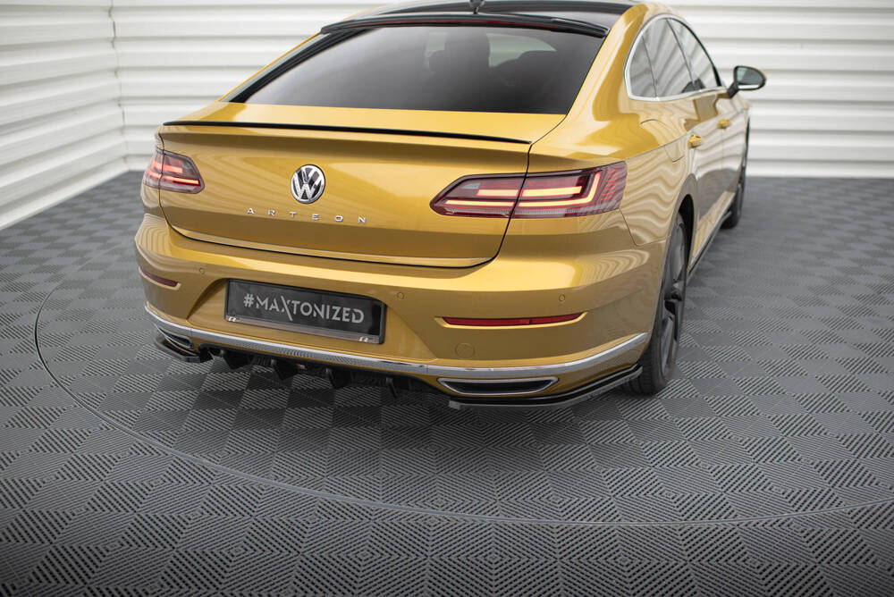 Diffuser passend voor Volkswagen Arteon Maxton Zwart Glans