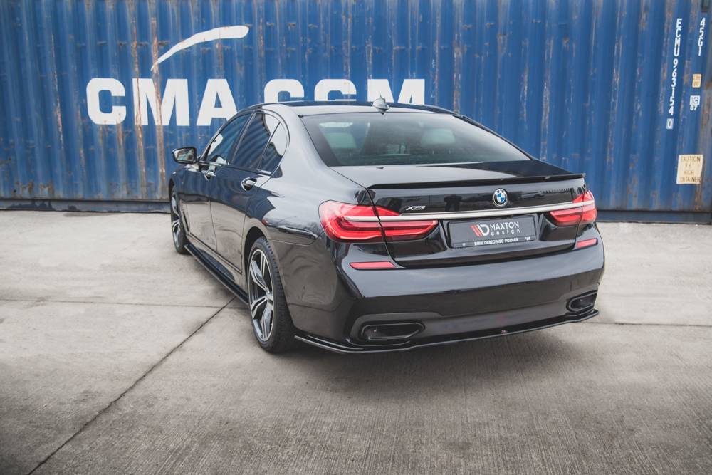 Spoiler passend voor BMW 7-Serie G11 M Pakket Maxton Glans Zwart