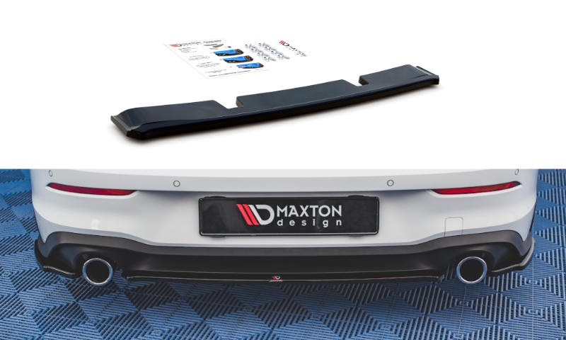 Diffuser passend voor Volkswagen Golf 8 GTI Glans Zwart