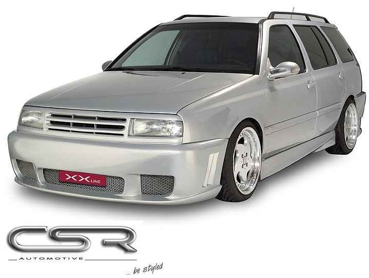 Voorbumper passend voor VW Golf III zonder knipperlichtuitsp. XX-Line