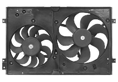 ventilator, 1.4/1.6/1.8/1.6SDi/1.9TDi airco Skoda Octavia, 1996-