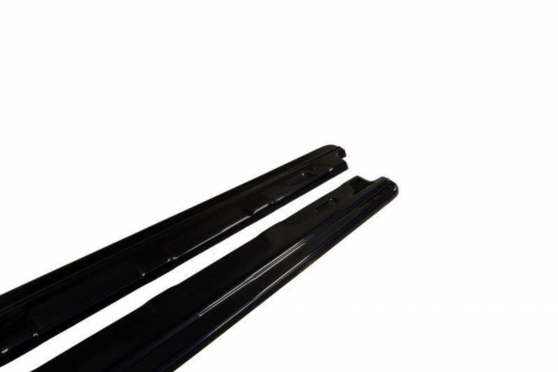 Zijskirts passend voor Audi R8 MK2 15-19 Maxton Glans Zwart