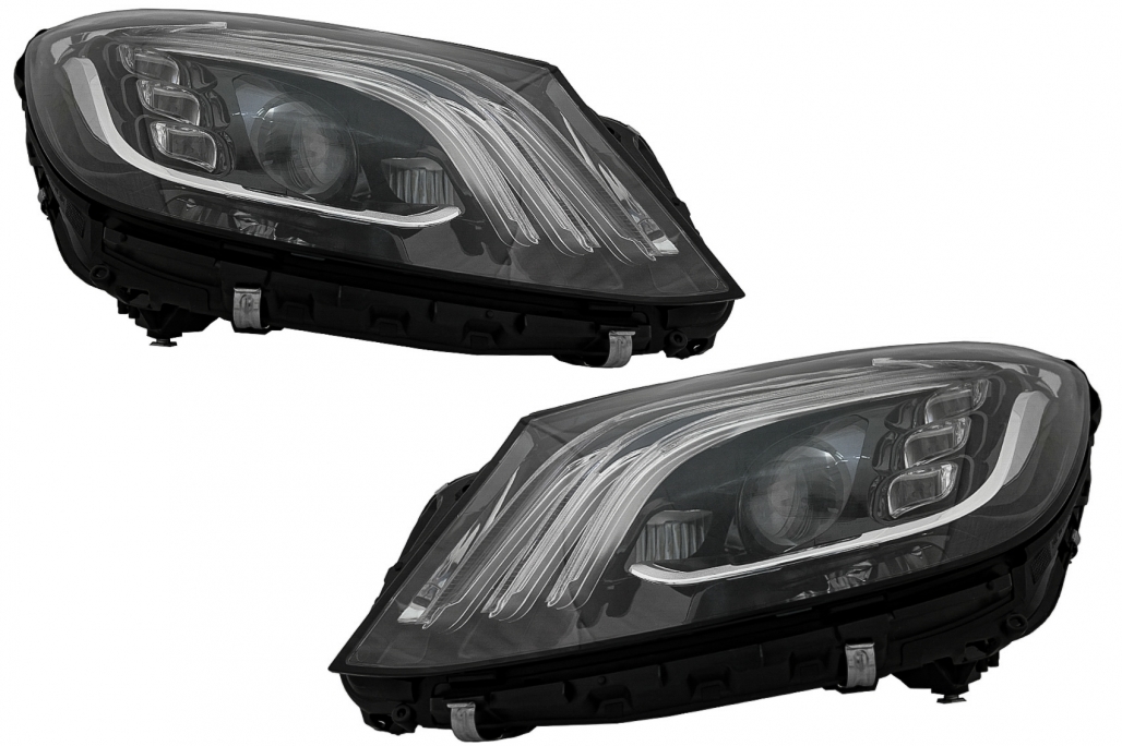 Koplampen FULL LED Mercedes S-Class W222 Maybach X222 (2013-2017) Facelift Look