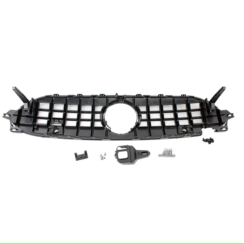 Grill passend voor Mercedes CLE C236 A236 Panamericana GT Zwart/Chroom