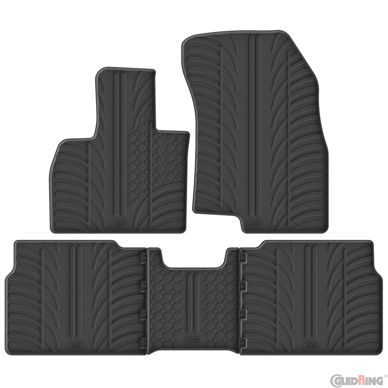 Gledring Rubbermatten  Omoda 7 SHS H/P (PHEV/Hybrid) 2026- (T profiel 5-delig)