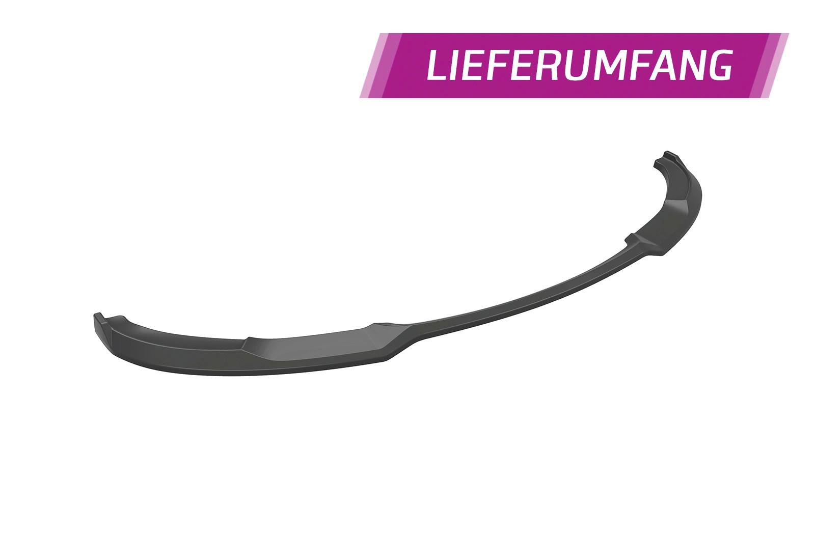 Voorspoiler passend voor BMW 3er E92/E93 M-Paket 06/2006-03/2010 Glans Zwart – CSR