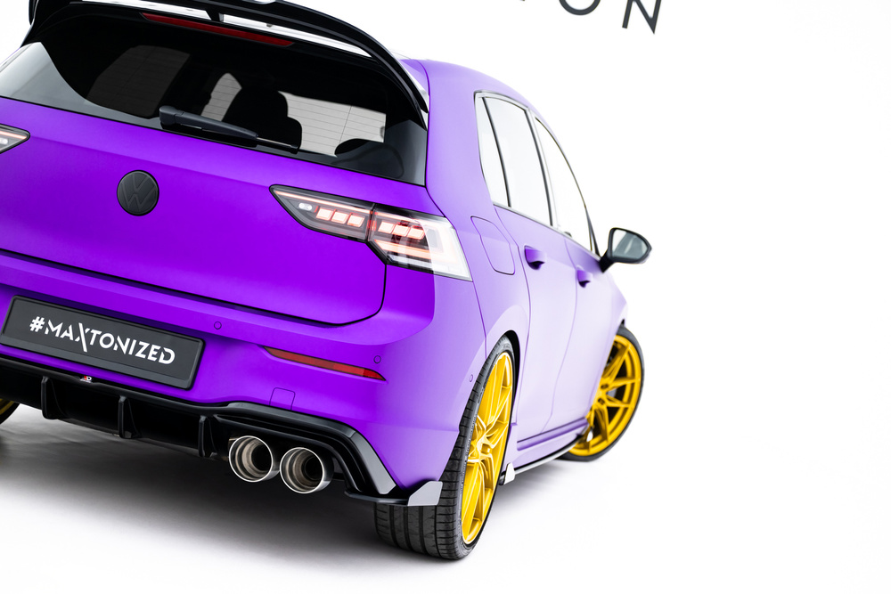 Street Pro Zij-Diffusers V.2 + Flaps V.2 Volkswagen Golf R Mk8 / Mk8 Facelift