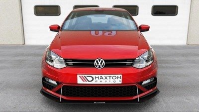 RACING Voorspoiler passend voor VW Polo MK5 GTI FACELIFT