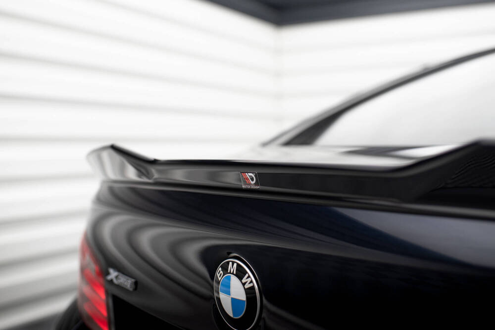 Spoiler passend voor BMW 5 Serie F10 Maxton Glans Zwart