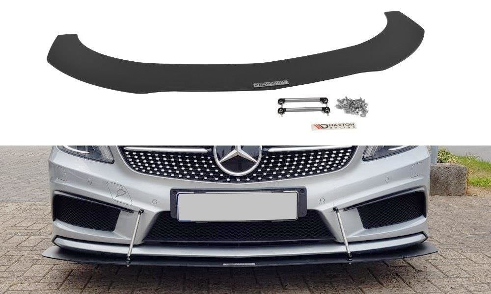 VoorSpoiler passend voor Mercedes W176 A45 AMG look M-Line