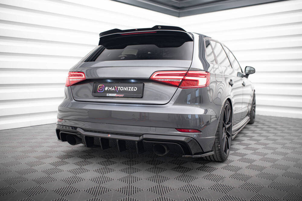 Achter Diffuser passend voor Audi A3 S-line Sportback 8v Facelift