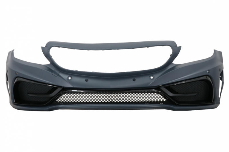 Voorbumper passend voor Mercedes W205 S205 C63 Zwart