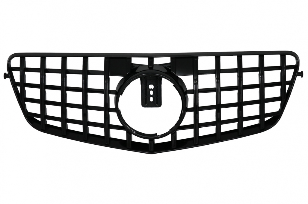 Grill passend voor Mercedes W212 S212 (2008-2013) GT-R Panamericana Design Zwart