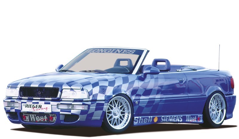 Voorbumper passend voor Audi 80 B4 en S2/Cabrio ABS Rieger