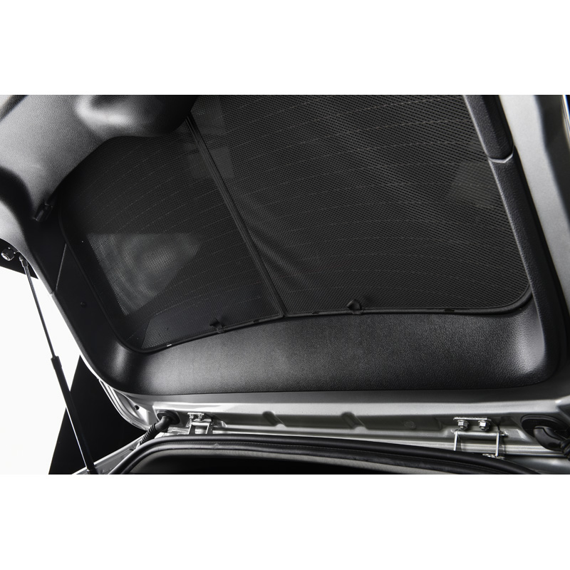 Set Car Shades  Renault Kangoo 5 deurs 2009- (korte wielbasis/uitzetraampjes/achterklep) (6-delig)