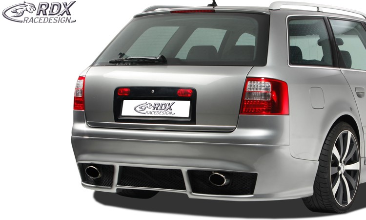 Achterbumper Diffuser passend voor Audi A6 4B/C5 Avant 2001-2004 (GFK)