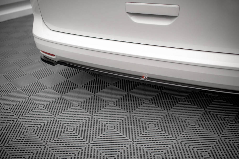 Diffuser passend voor Volkswagen Caddy MK5 Maxton Glans Zwart