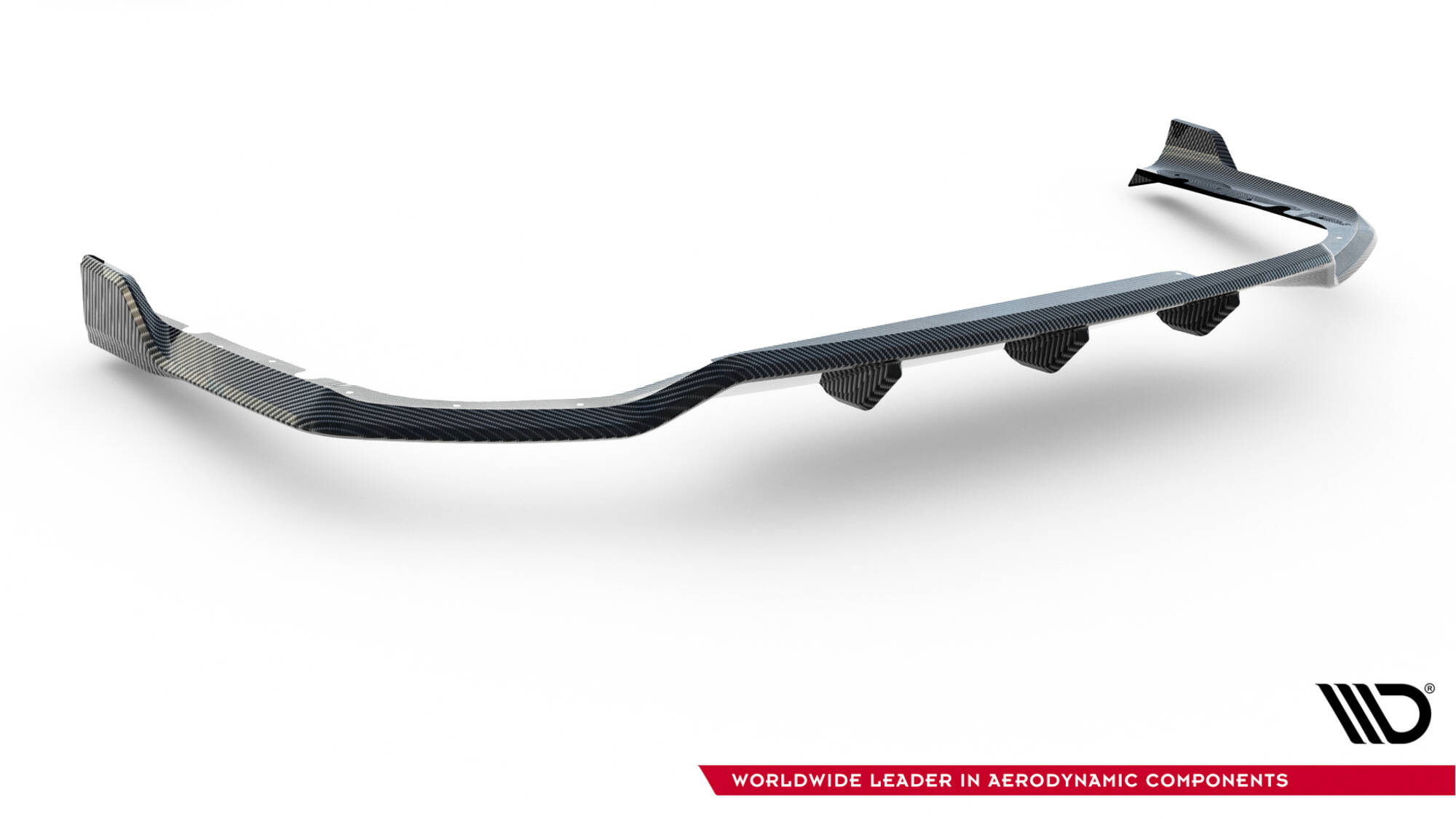 Carbon Fiber Achter Diffuser passend voor BMW X7 M-Pack G07 Facelift Maxton Glanzend zwart