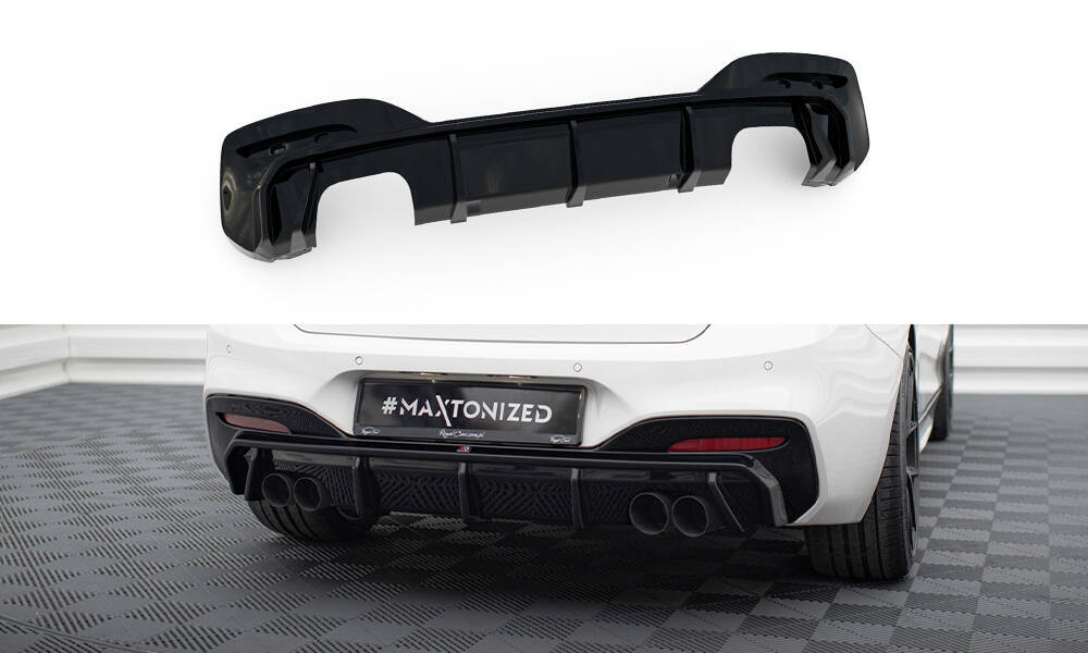 Achter Diffuser passend voor BMW 1 M-pack / M140i F20 Facelift
