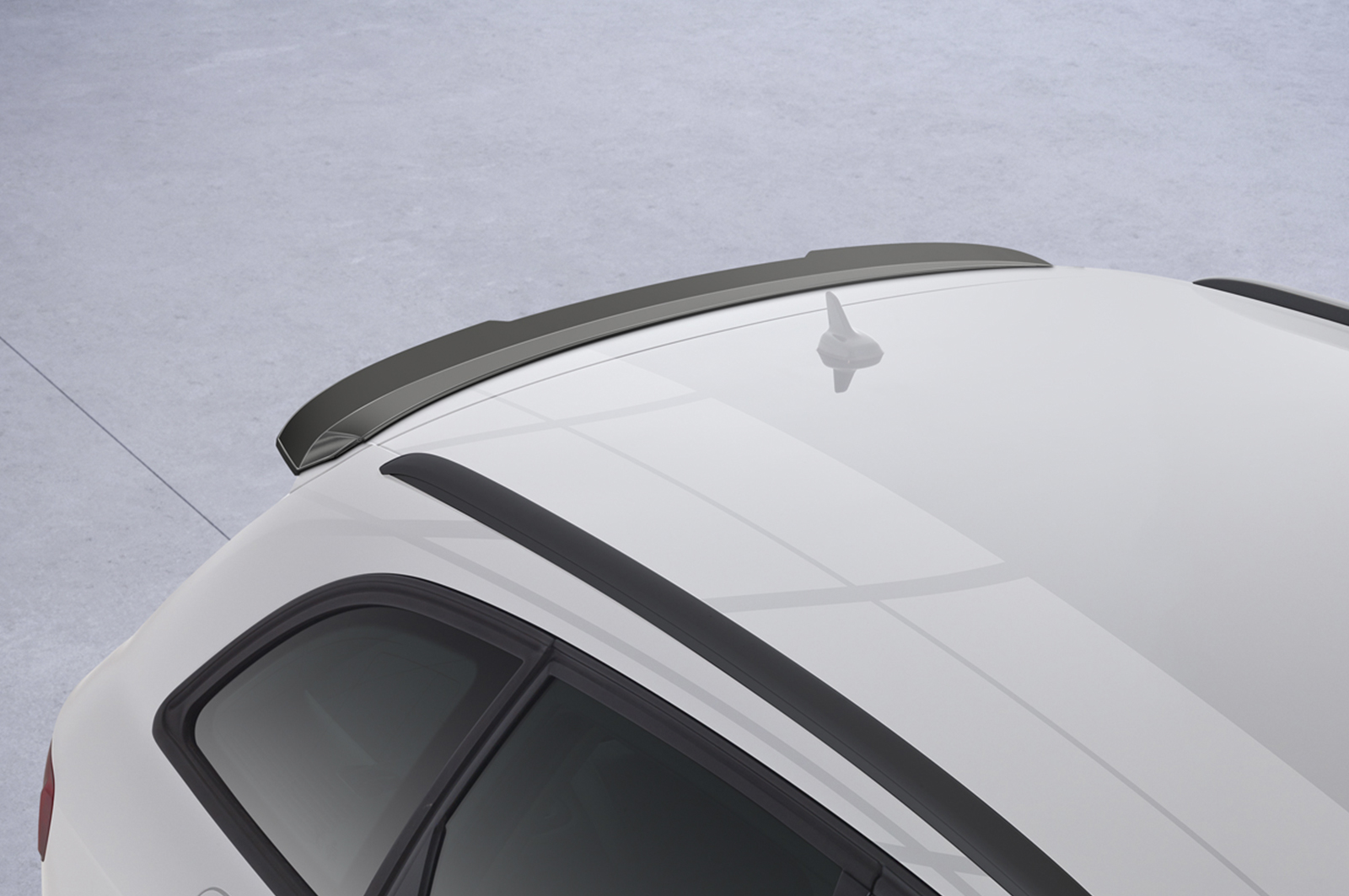 Spoiler passend voor Audi A4 B8 Avant CSR Glans Zwart