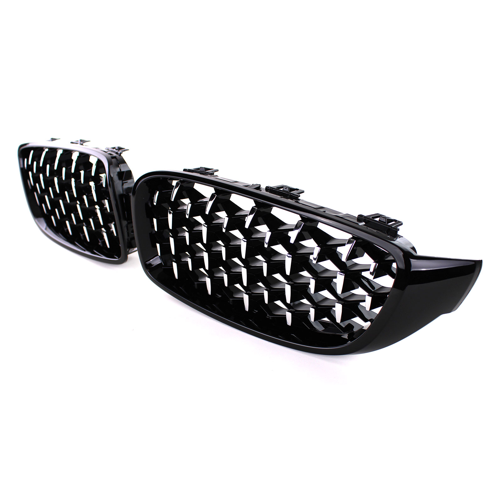 Grill Nieren passend voor BMW 4-Serie F32/F33/F36/F82/F83 Exclusive piano black