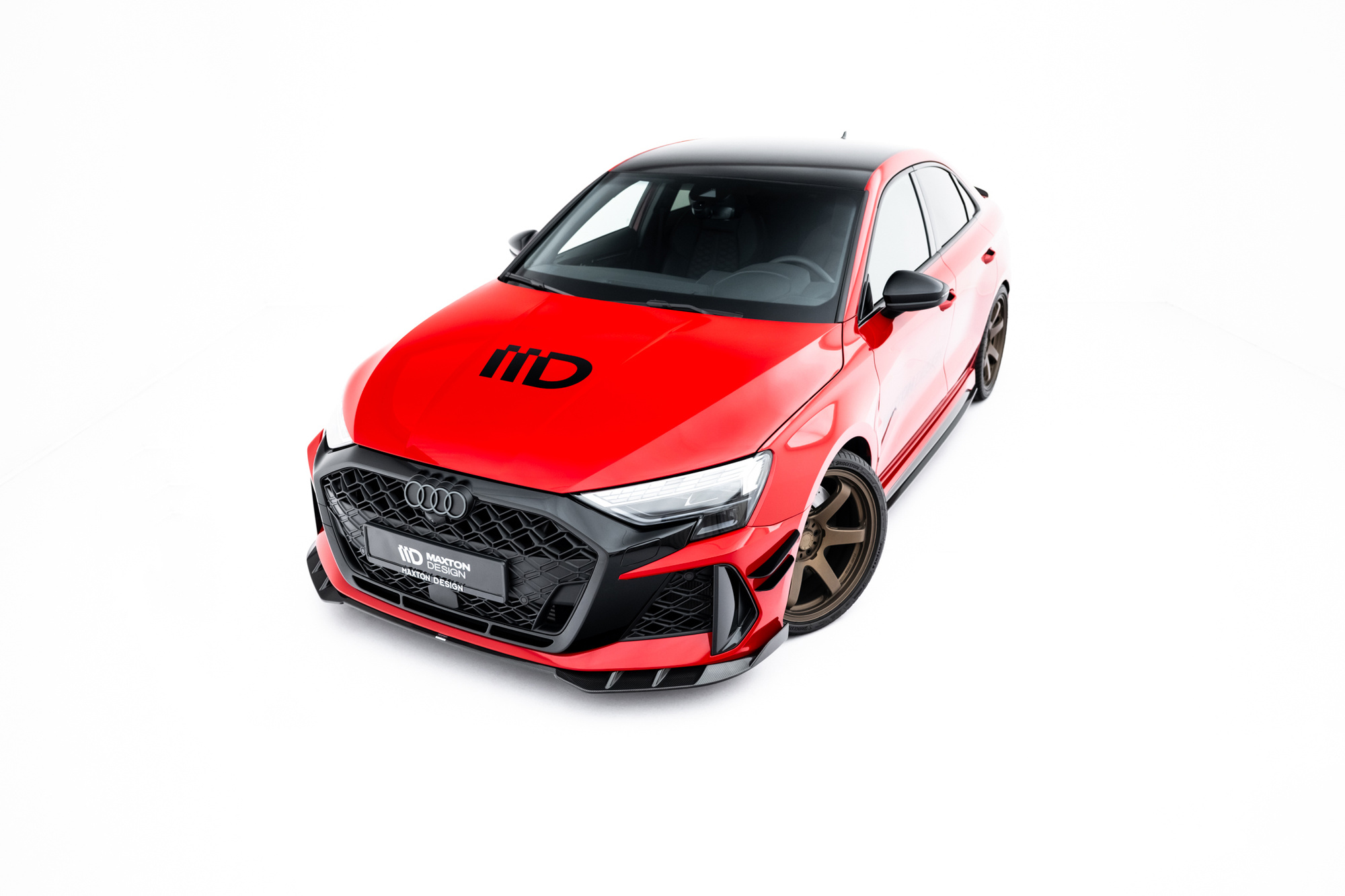Prepreg Carbon Fiber Voorspoiler – Audi RS3 Sedan 8Y Facelift Maxton Design