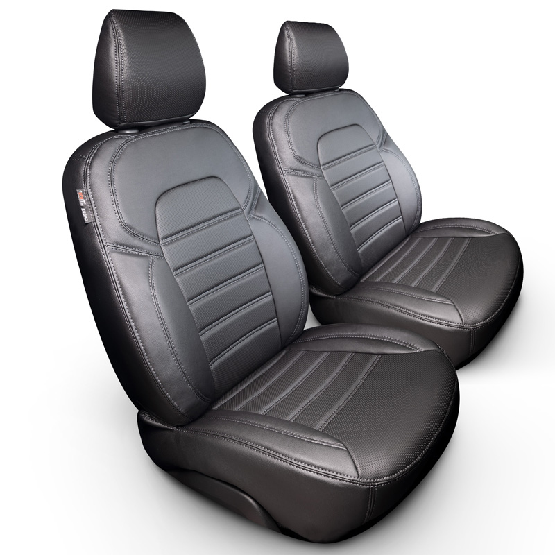 New York Design Kunstleder Stoelhoezenset 1+1  Citroën Jumpy/Peugeot Expert/Toyota Proace 2016- & Opel Vivaro 2019- & Fiat Scudo 2022-
