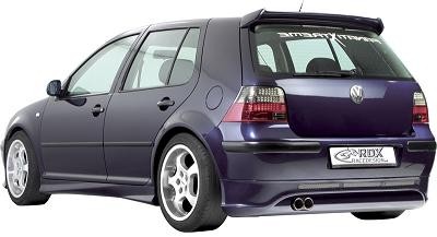 Achterbumper Diffuser passend voor VW Golf IV 3/5deurs