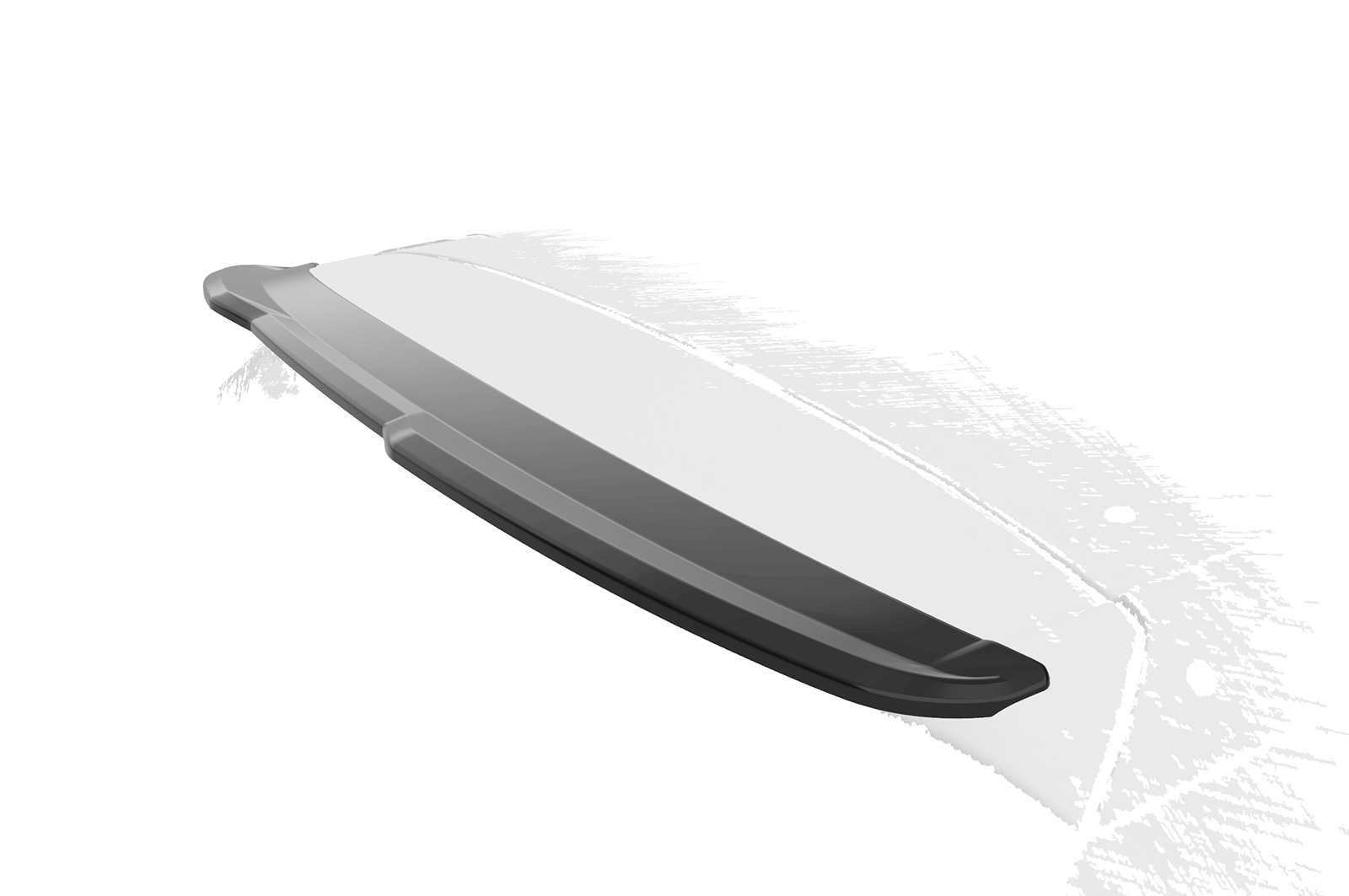 Spoiler Skoda Fabia 3 CSR glans Zwart