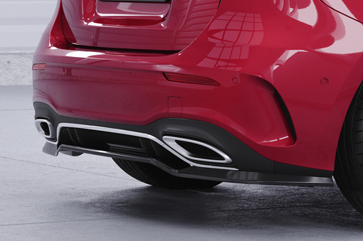 Diffuser passend voor Mercedes-Benz A-Klasse (W177) AMG-Line