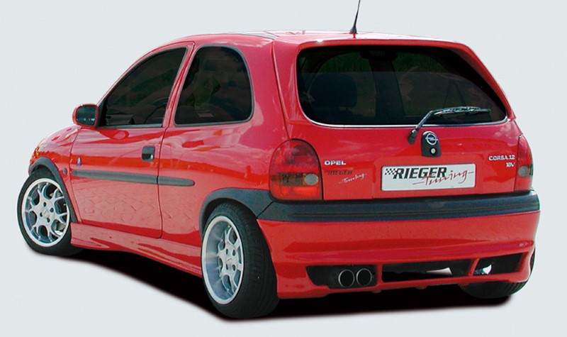 Zijskirts Opel Corsa B Niet GSI Rieger