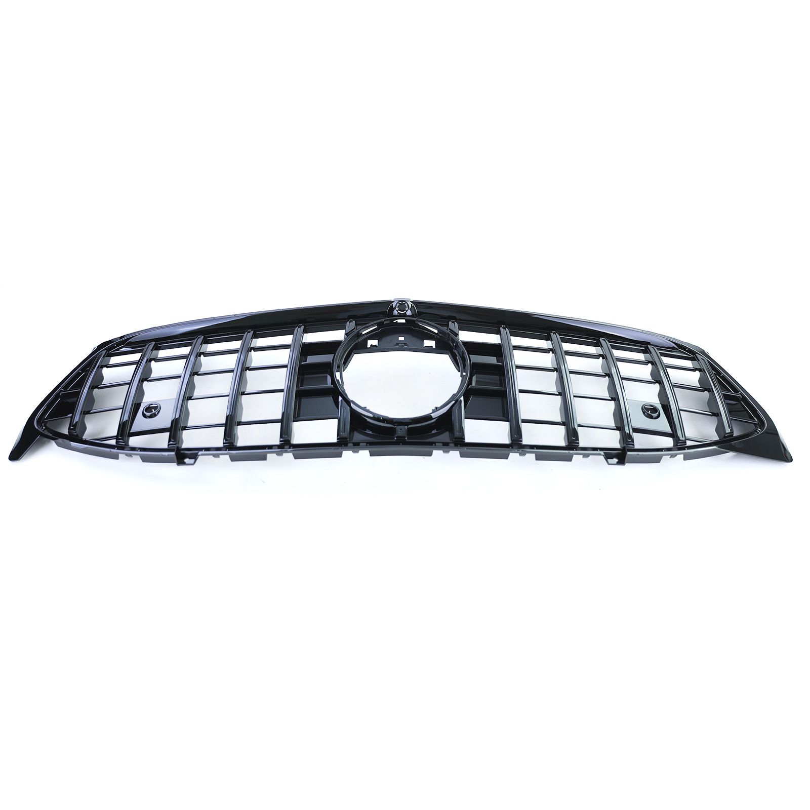 Grill passend voor Mercedes CLA C118, X118 Glans Zwart 19-23 GT Look
