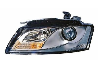 koplamp, Valeo, H7+H1, elektr verstelb, rechts Audi A5, 2007-201