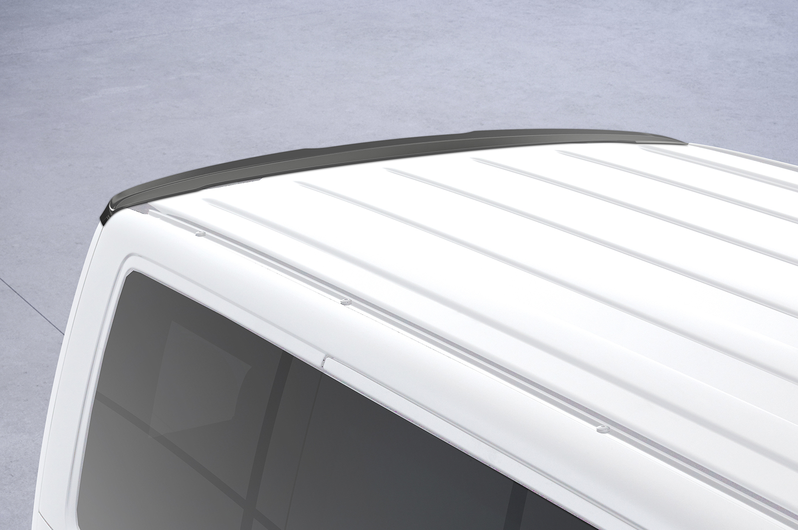 Spoiler passend voor Volkswagen Transporter T6 / T6.1 CSR Glans Zwart
