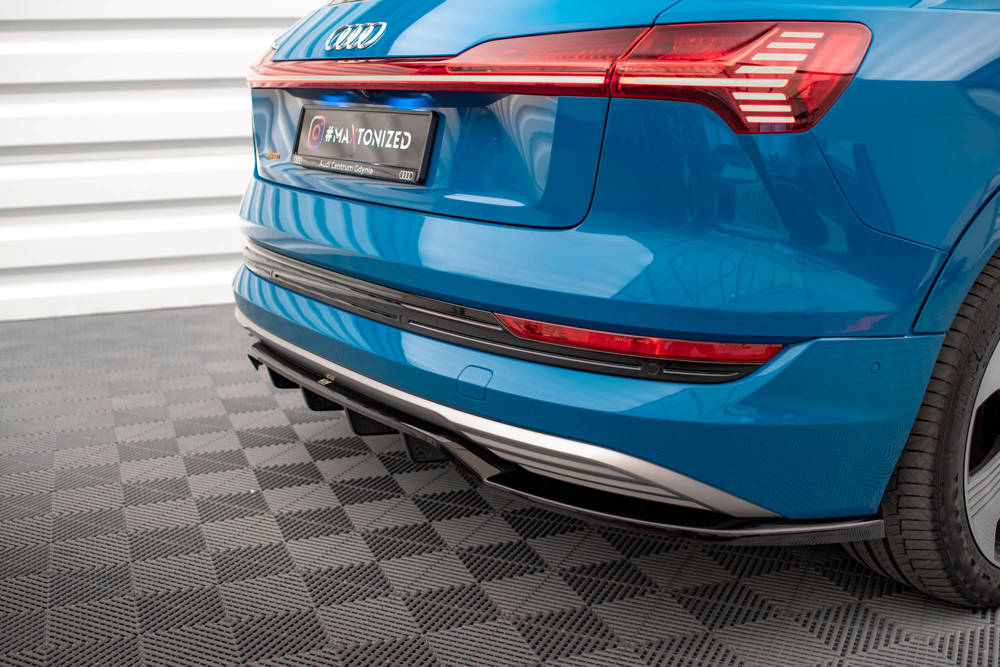 Diffuser passend voor Audi E-Tron Maxton Glans Zwart