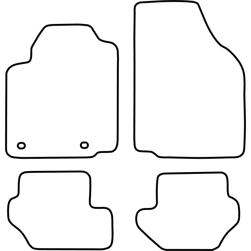 Automatten  Ford Fiesta 1995-2002
