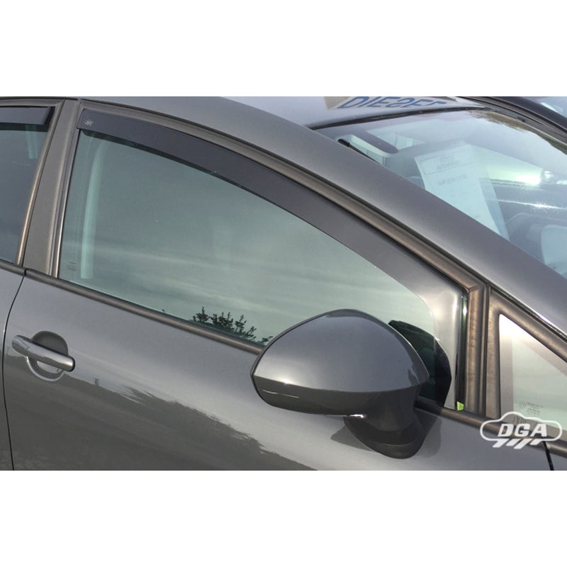 DGA Zijwindschermen  Seat Leon II (1P) 2005-2012 (2-delig)