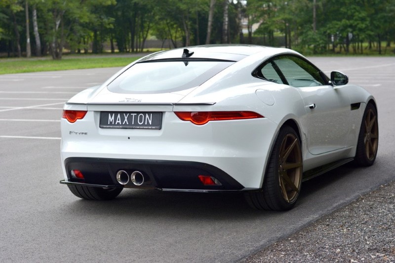 Achterzij Spoilers Jaguar F-Type Glanzend Zwart