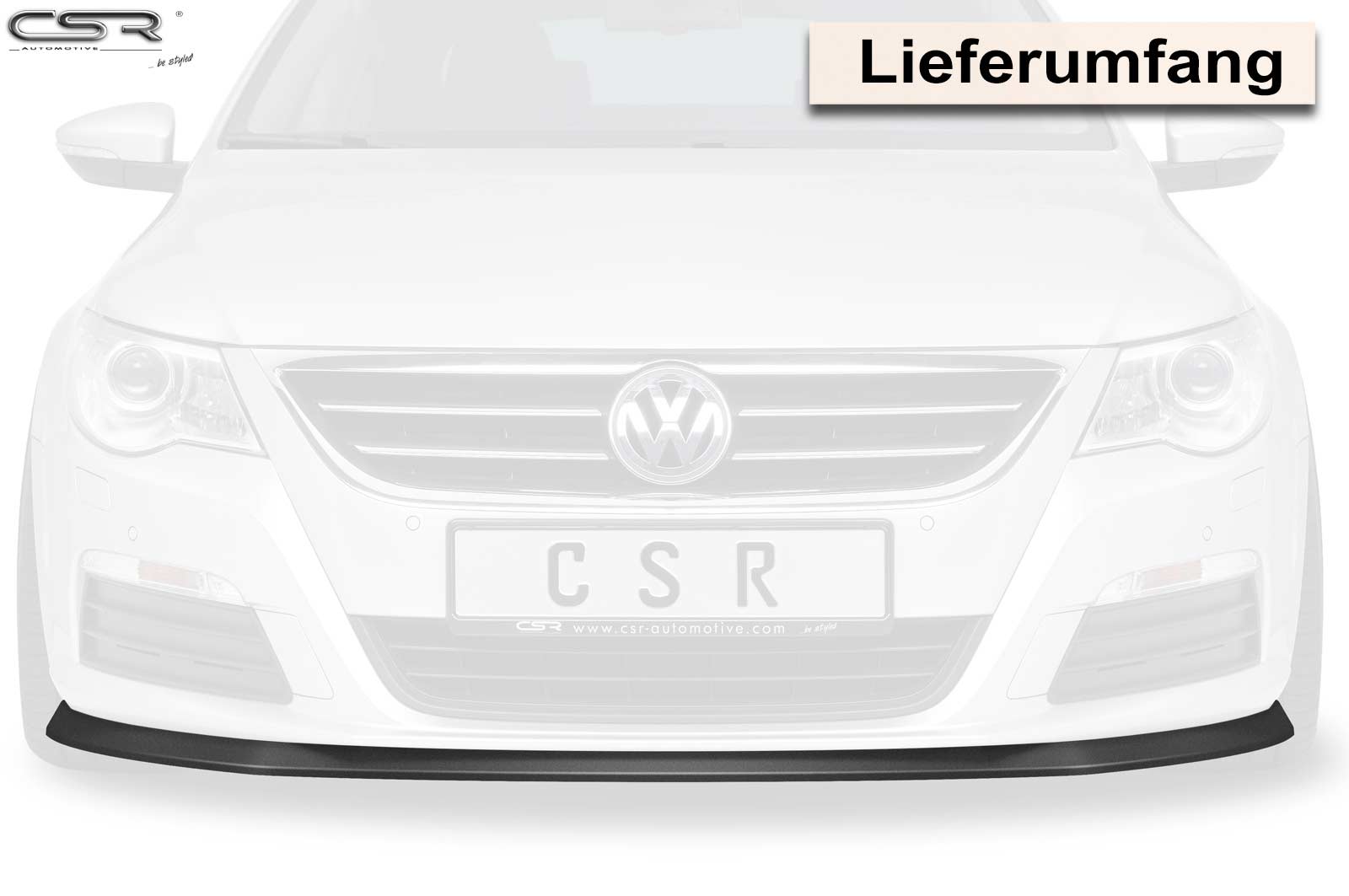 Voorspoiler passend voor VW Passat CC