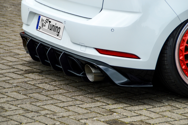 Diffuser passend voor Volkswagen Golf 7 GTI TCR