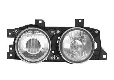 koplamp, Bosch, H1+H1, links BMW 5 serie E34, 1988-1996