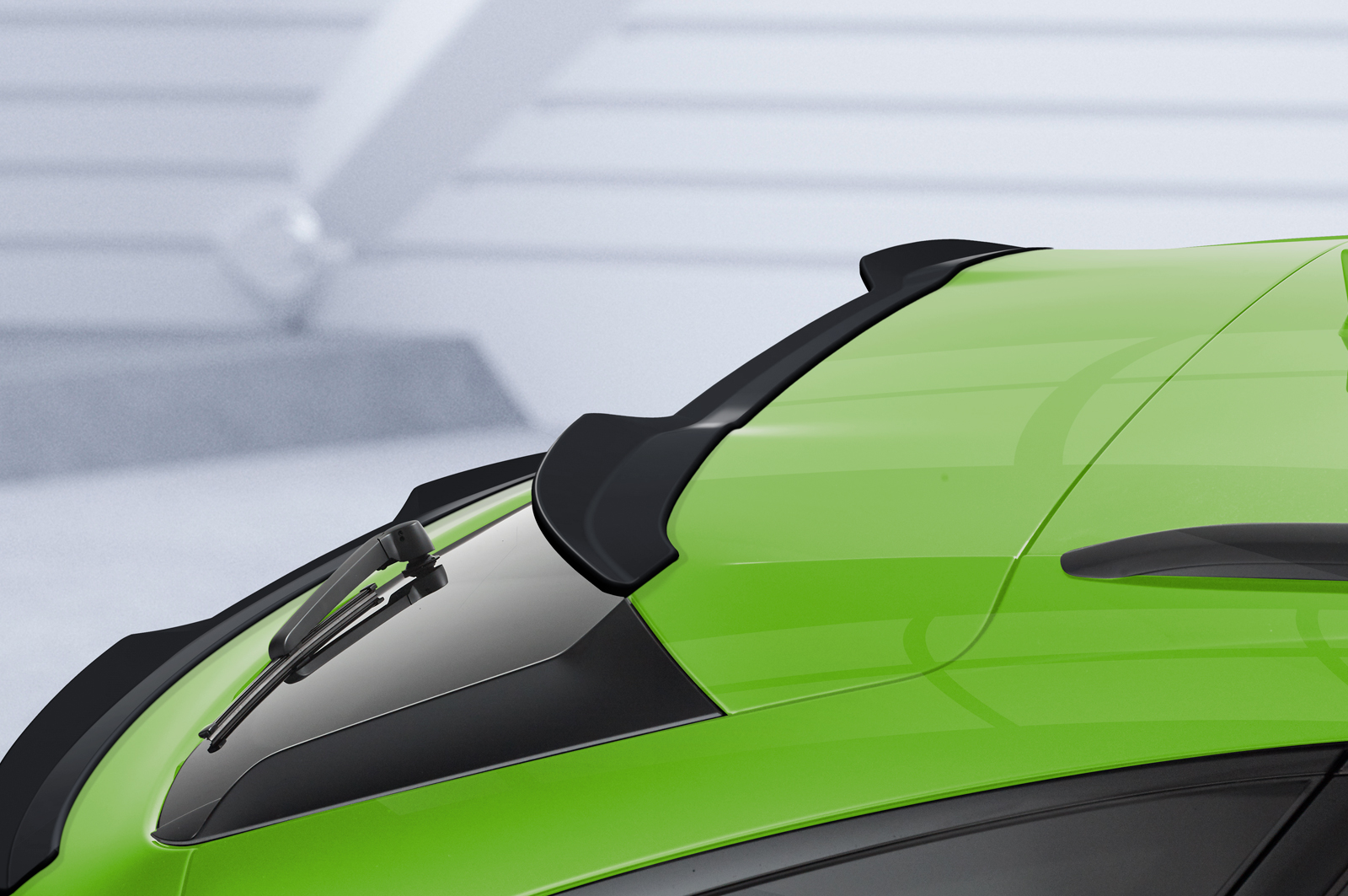 Spoiler passend voor Audi Q5 (FYT) Sportback CSR Glans Zwart