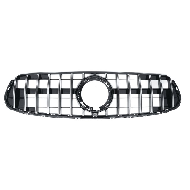 Grill passend voor Mercedes GLC X253 C253 (2019-..) GT R Panamericana Look Chroom