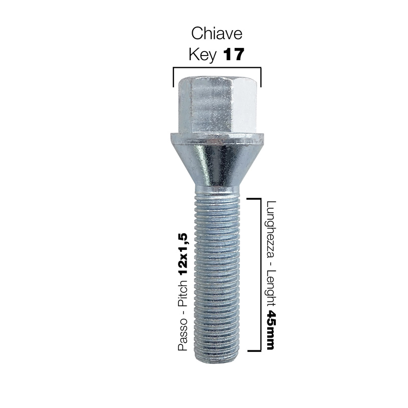 Simoni Racing Aluminium Spoorverbreder Set - 2x16,5mm(VA) - 2x19mm(AA) (Naaf 60,1mm) inclusief wielbouten -  Renault diversen